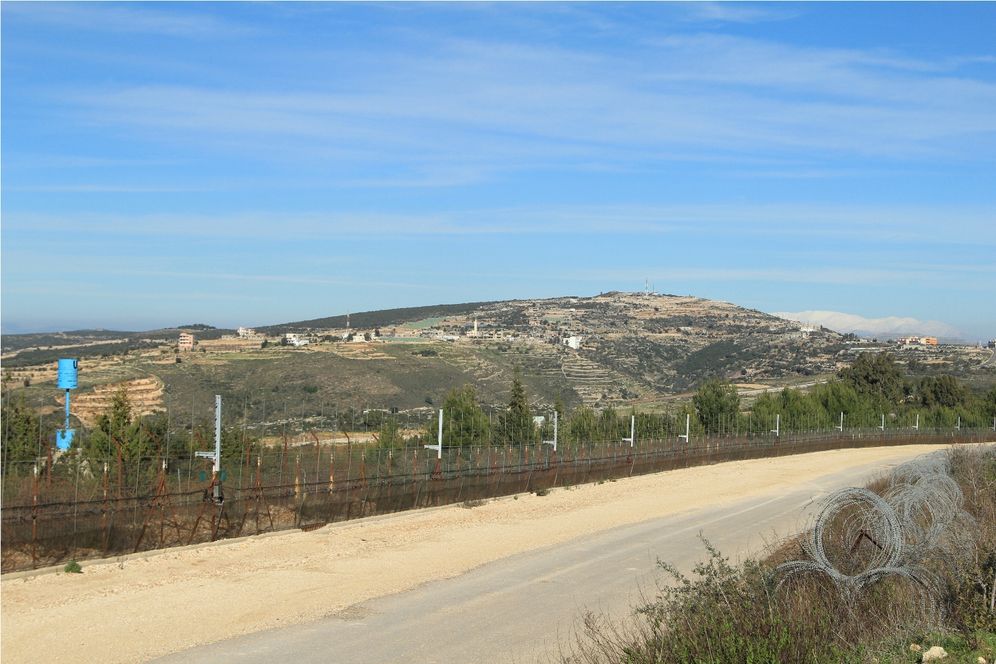 Tsahal Frontière entre Israël et le Liban