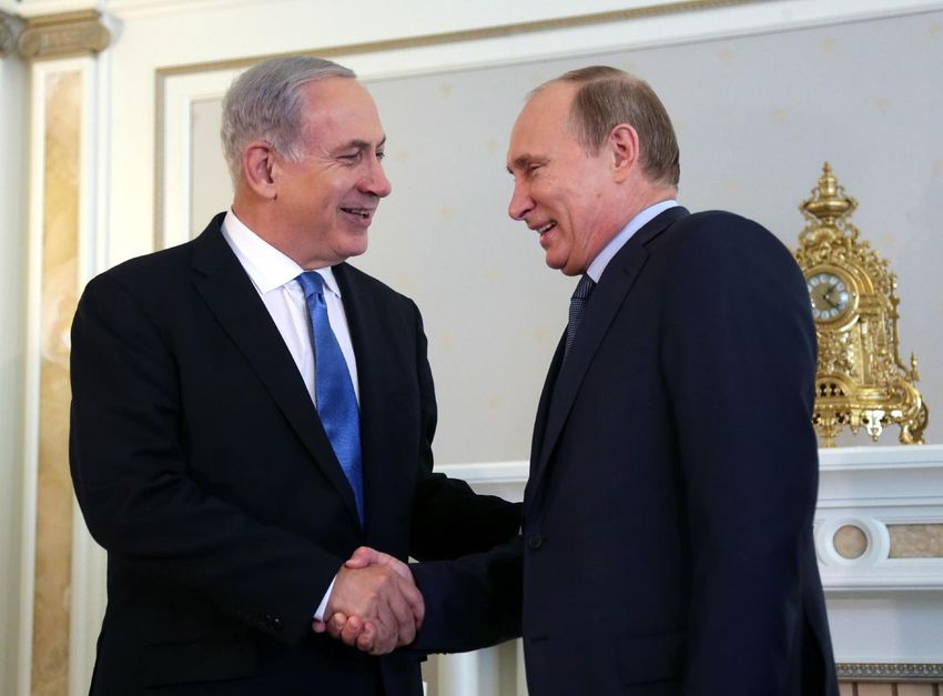 i24NEWS - Netanyahu, Putin discuss deepening 'multifaceted cooperation ...