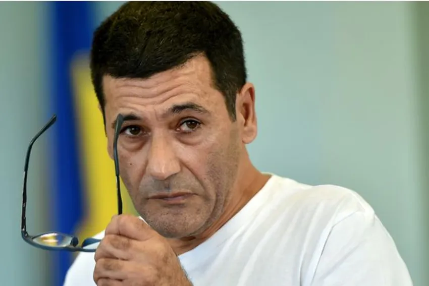 L'escroc franco-israélien Gilbert Chikli à Kiev, le 26 septembre 2017