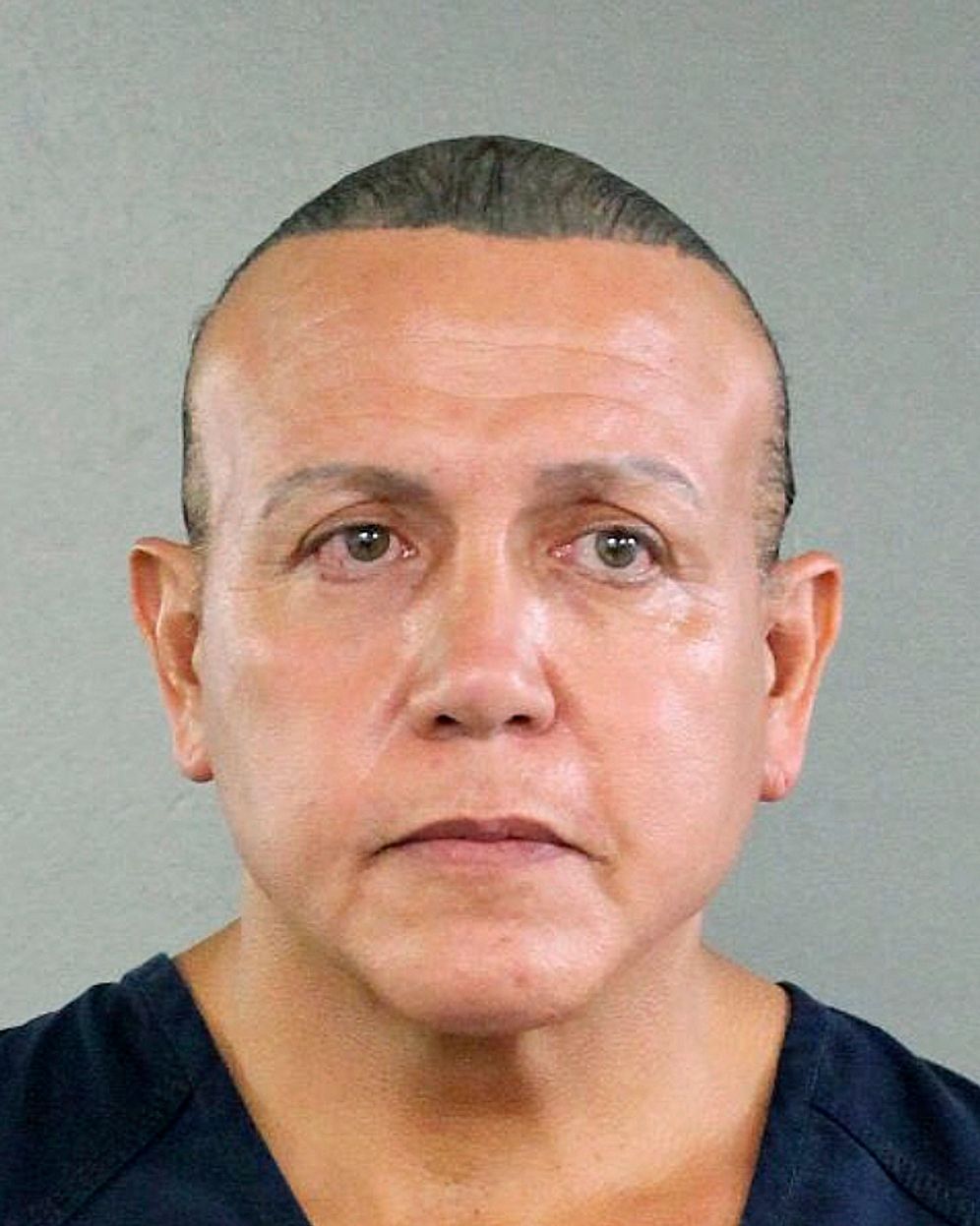 Broward County Sheriff's Office via AP Cesar Sayoc is seen in a booking photo, in Miami