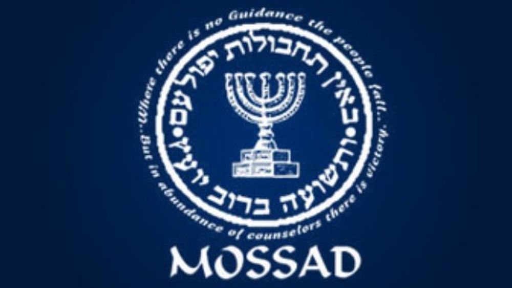 Logo du Mossad, les services israéliens du Renseignement extérieur