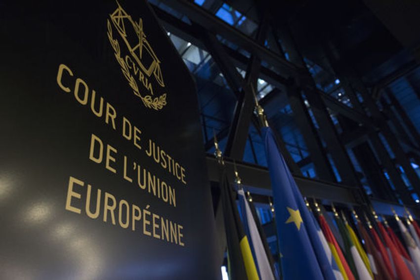 Vue de la Cour de justice de l'Union européenne à Luxembourg. Vue de la Cour de justice de l'Union européenne à Luxembourg