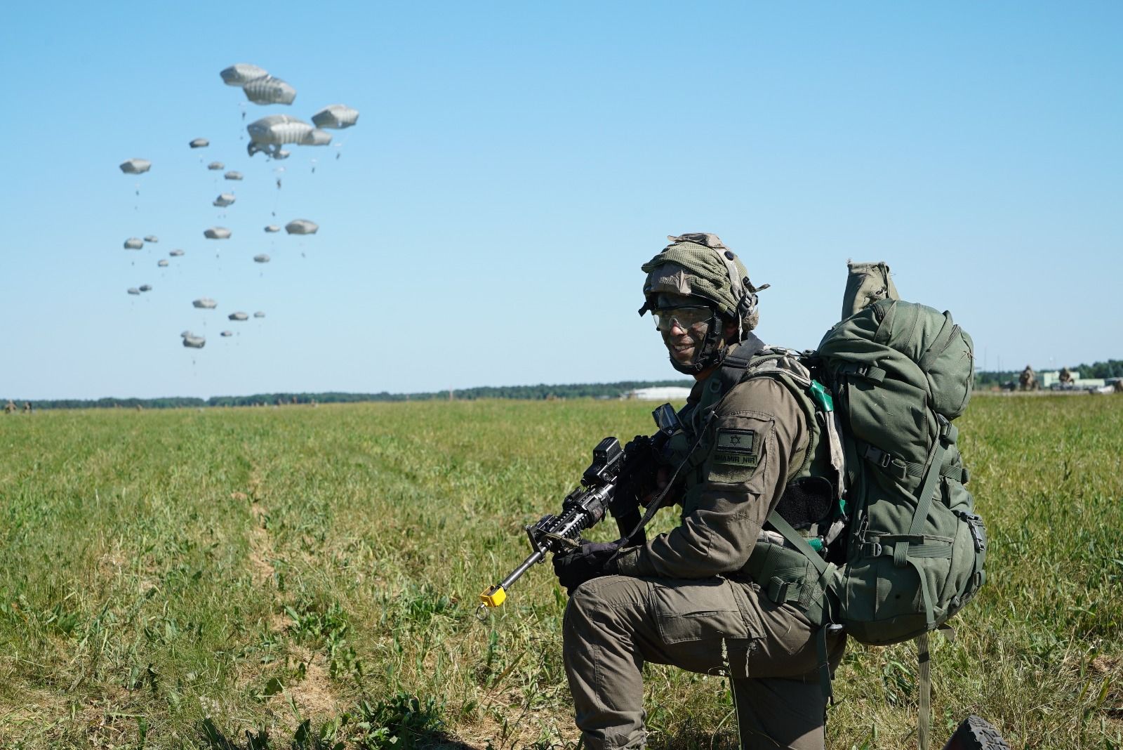 IDF Paratroopers Partake In US-led ‘Swift Response’ Exercise For First