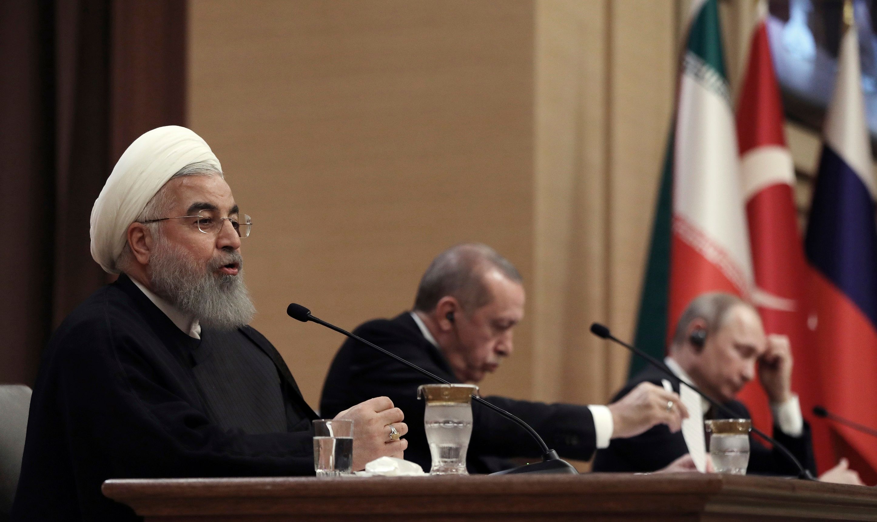 Analysis: How The Iran, Russia, Turkey Tripartite Summit Will Carve Up ...