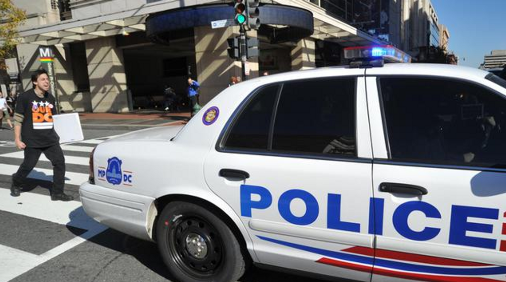 Voiture de police américaine