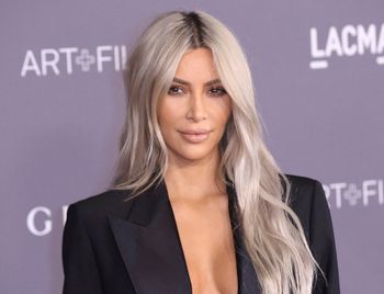 FILE - In this Nov. 4, 2017 file photo, Kim Kardashian West arrives at the LACMA Art + Film Gala at the Los Angeles County Museum of Art in Los Angeles.