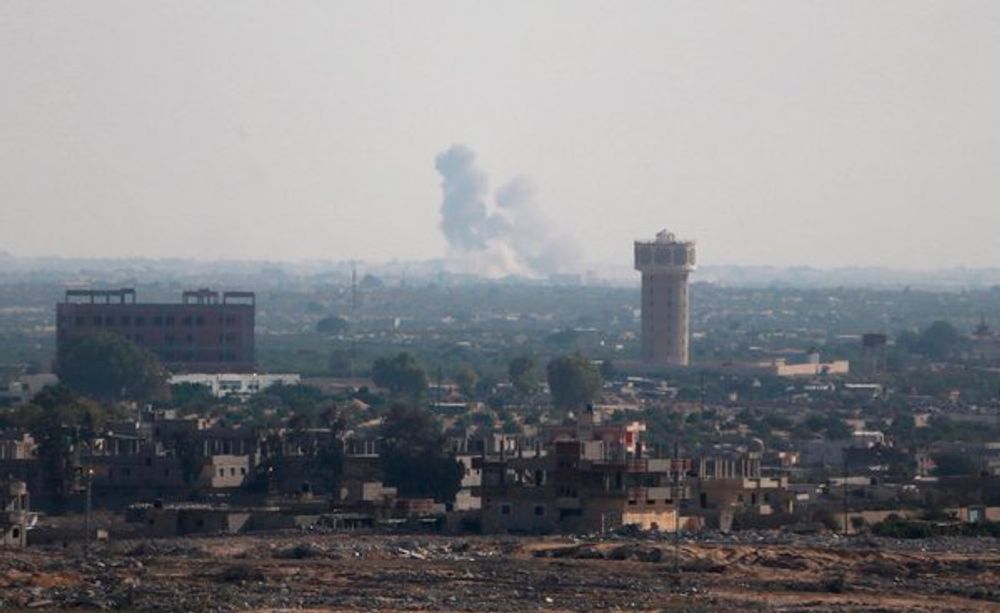 Bombardement égyptien dans le Sinaï