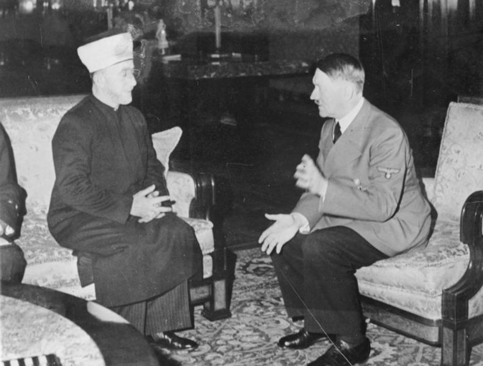 Haj Amin al-Husseini meeting with Adolf Hitler (December 1941)