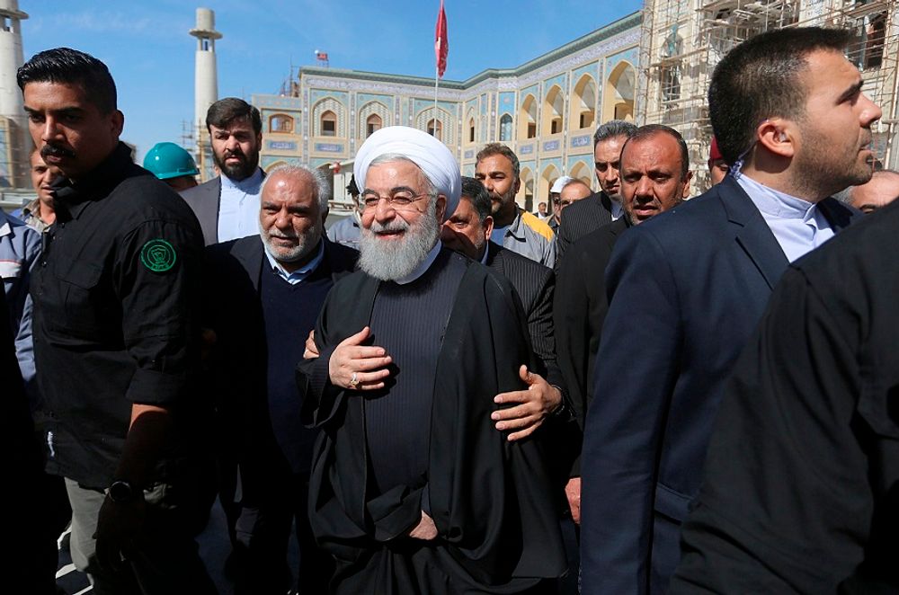 Iran's Rouhani Meets Iraq's Top Shiite Cleric - I24NEWS