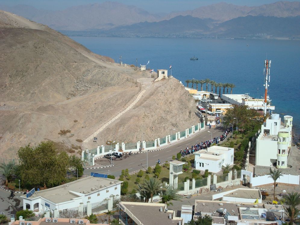 Wikicommons Israel-Egypt Taba border crossing