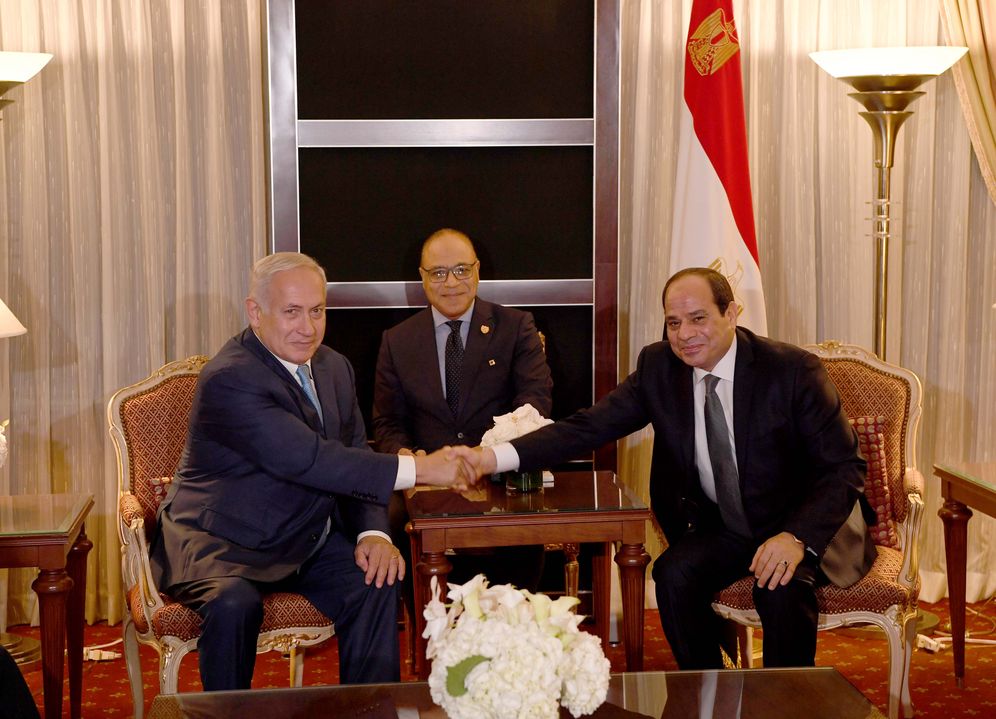 Avi Ohayon (GPO) السيسي ونتنياهو