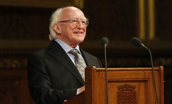 Irish President Michael D. Higgins