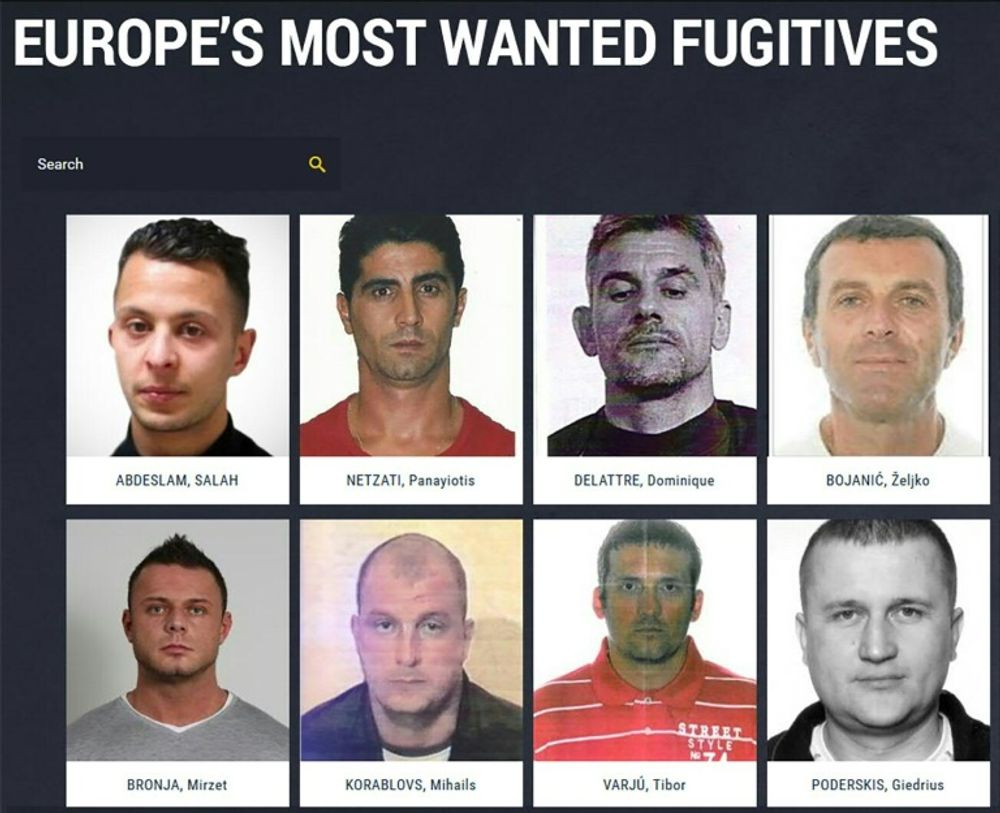 European Police Launch 'most Wanted' List I24NEWS