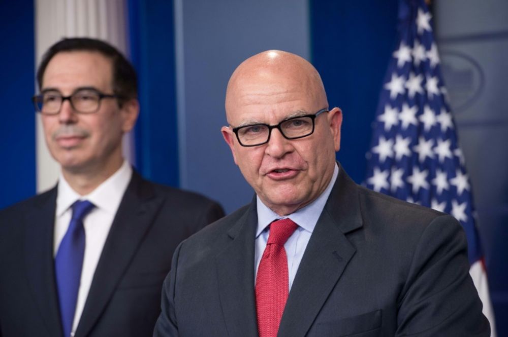 US National Security Advisor H.R. McMaster warns US won't tolerate the threat of a nuclear strike by North Korea
