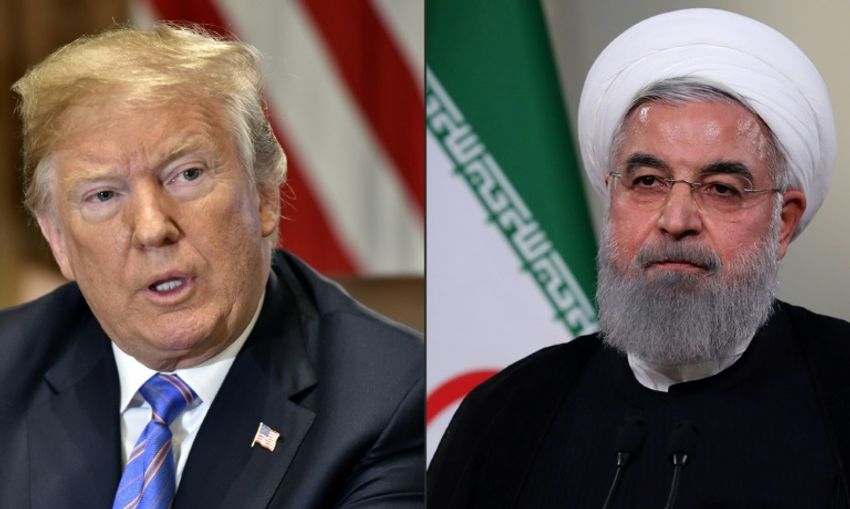 A war of words has erupted between US President Donald Trump and Iranian President Hassan Rouhani