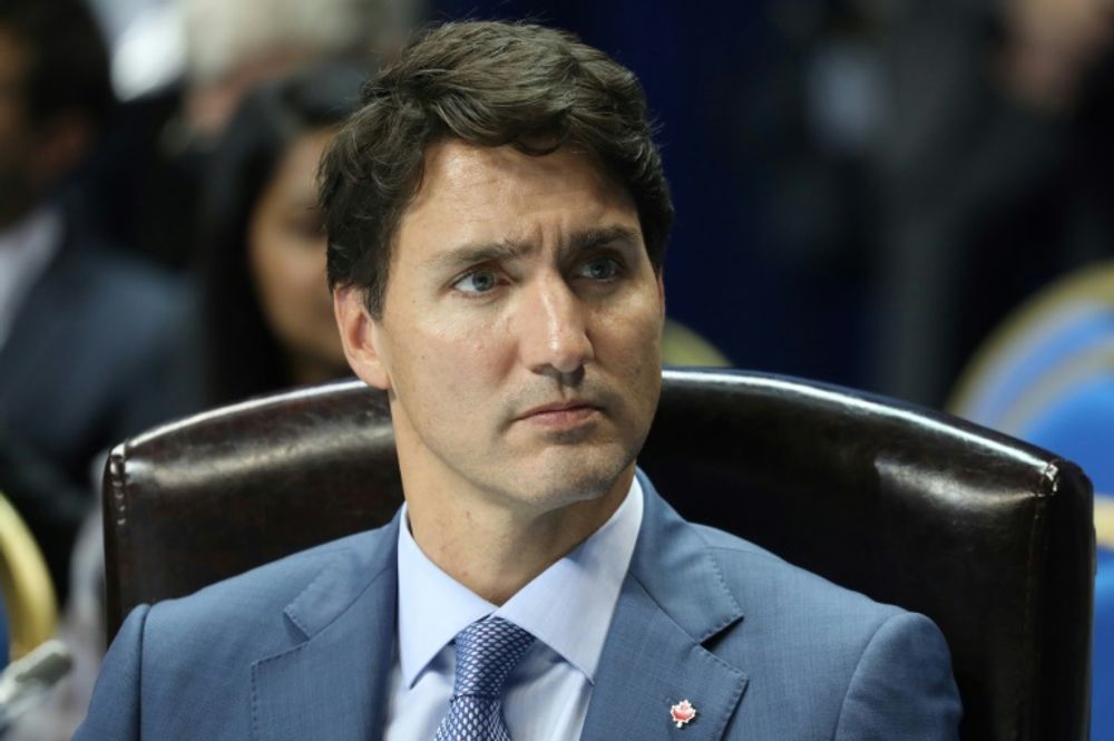 Le Premier ministre canadien Justin Trudeau à Erevan le 12 octobre 2018