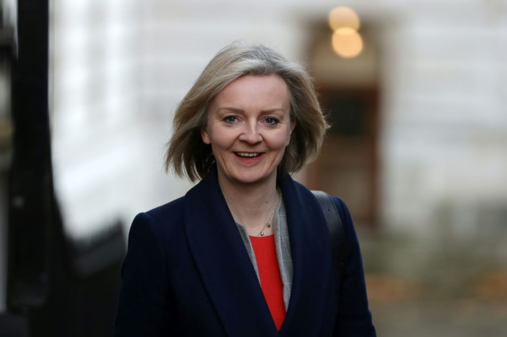 Liz Truss, le 28 novembre 2017 à Londres