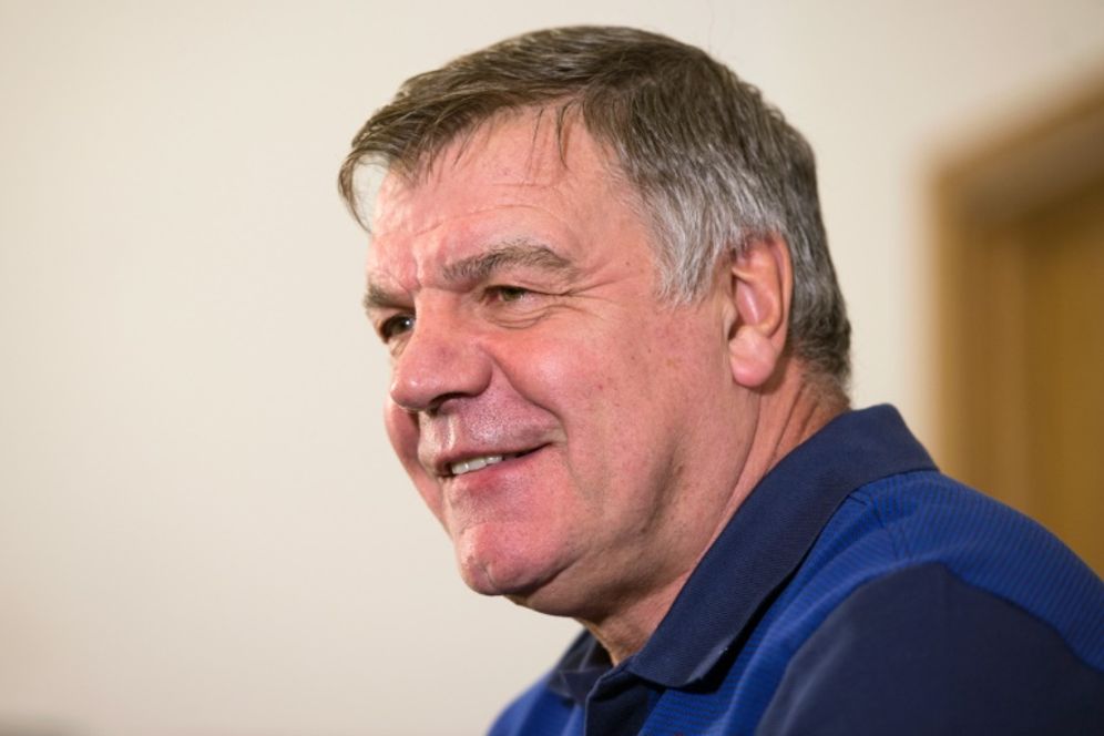 England football manager Sam Allardyce, pictured on August 29, 2016, explained that he had overlooked Everton's Ross Barkley because he considers Rooney and Tottenham Hotspur's Dele Alli as his top two picks for the number 10 position