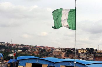 Le drapeau du Nigeria