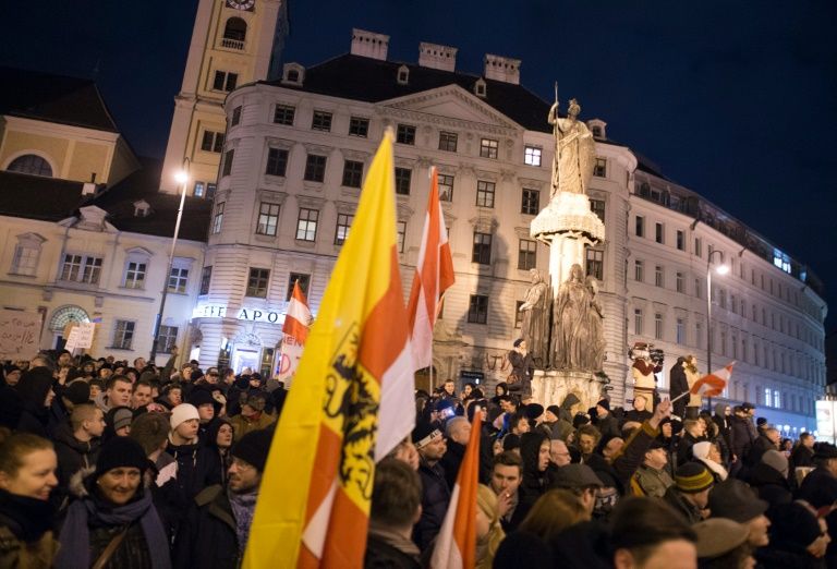 First march. ПЕГИДА. Pegida. Edwin wagesveld/Pegida Nederland.