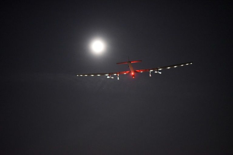 Solar Impulse Lands In Pennsylvania On Record breaking Flight