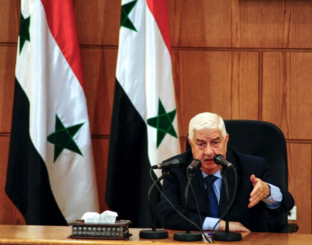 Syria FM Links Talks On South To US Withdrawal From Border Area I24NEWS Syria FM Links Talks On South To US Withdrawal From Border Area I24NEWS
