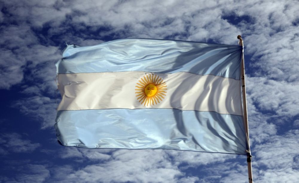 Le drapeau argentin