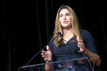 Former Olympic US athlete and transgender activist Caitlyn Jenner at gala in Beverly Hills
