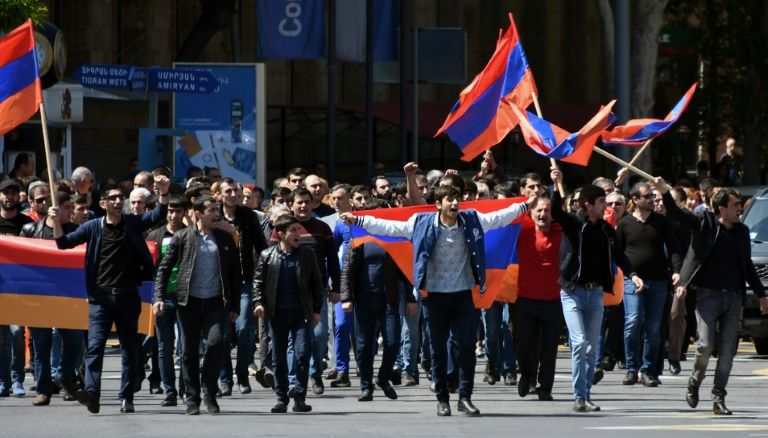 Tens Of Thousands Protest As Armenia Crisis Deepens - I24NEWS