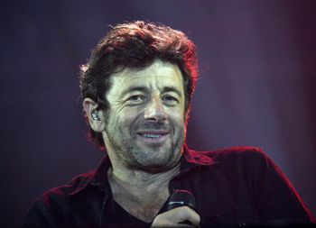 Le chanteur Patrick Bruel à La Rochelle le 11 juillet 2018