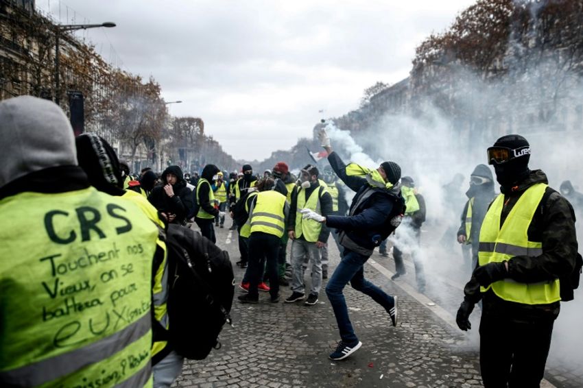 I24news Gilets Jaunes Mobilisation Plus Faible à Paris