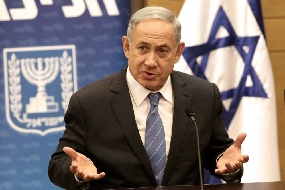 Le Premier ministre israélien Benjamin Netanyahu lors d'un discours à la Knesset, le 23 mai 2016