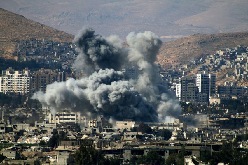 i24NEWS - Syria regime bombed Damascus water source: UN