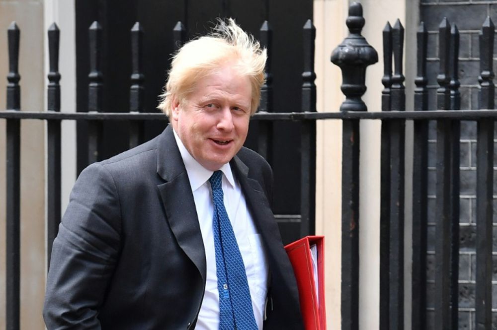 Britain's Foreign Secretary Boris Johnson has travelled to Washington to speak with US officials