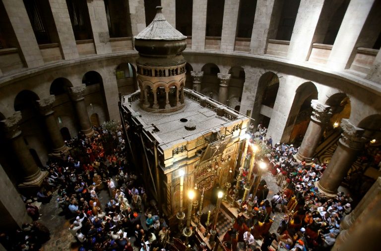 i24NEWS - Researchers uncover Jesus' burial place for first time in ...