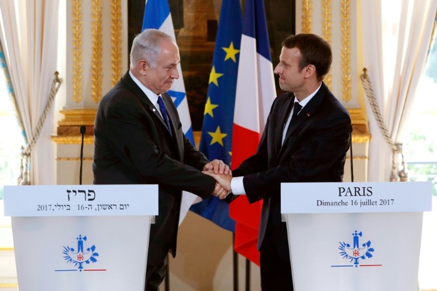 I24news Netanyahu Expresses Doubt About Trump Peace Push In Meeting With Macron Report