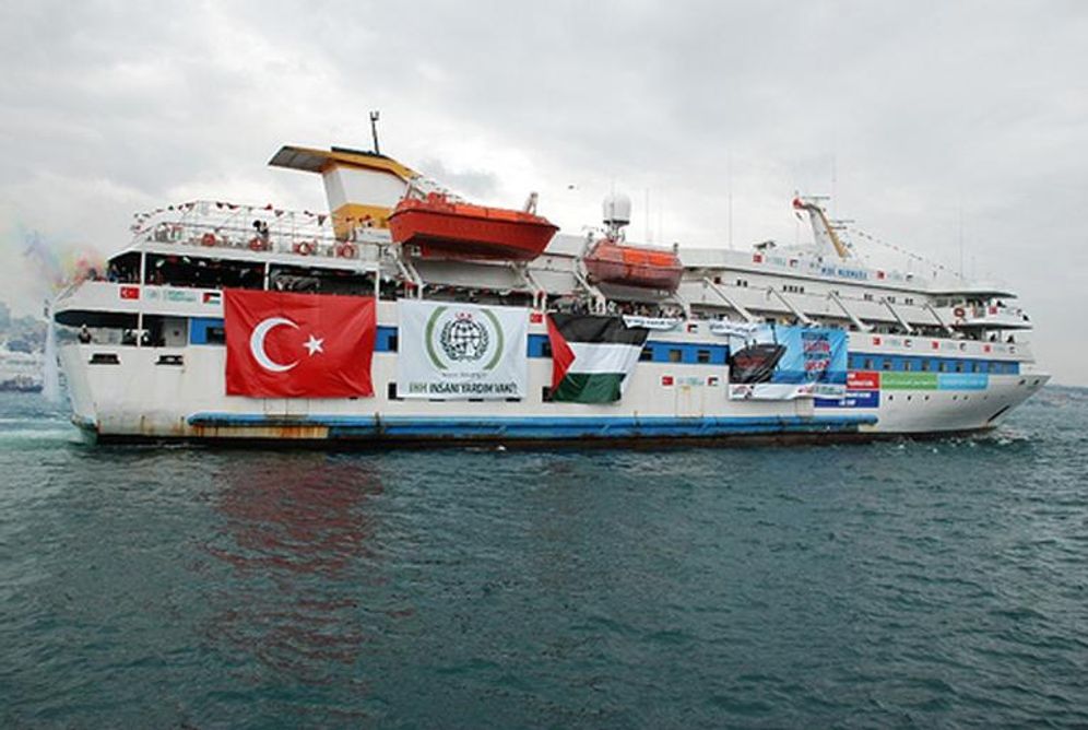 An undated image taken from the Free Gaza Movement website on May 28, 2010, shows the Turkish ship Mavi Marmara which took part in the Freedom Flotilla to the Gaza Strip