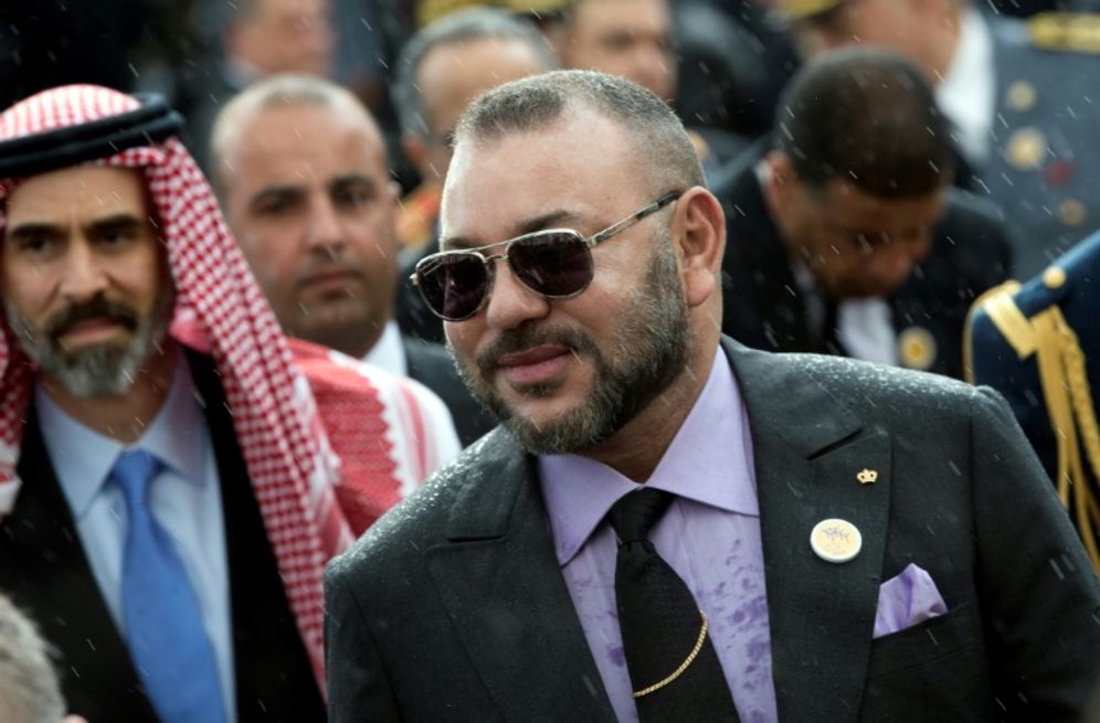 Moroccan King Mohamed VI in Rabat on March 23, 2017.