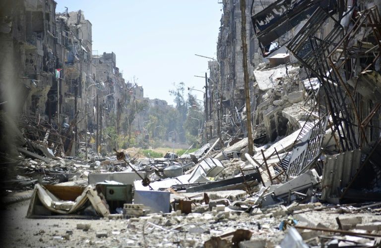 Syria Regime Bombards IS At Camp Near Damascus: Monitor - I24NEWS