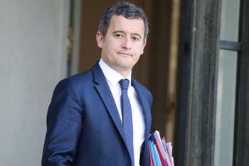 Le ministre de l'Action et des Comptes publics Gérald Darmanin à l'Elysée, le 30 janvier 2019 à Paris  