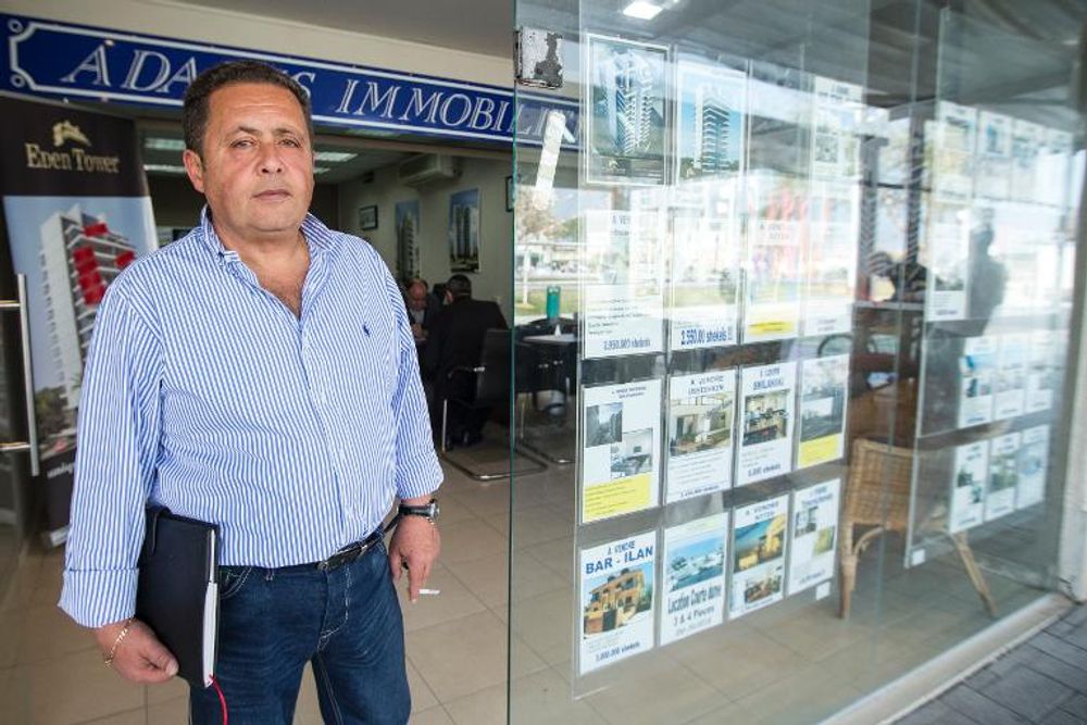 L'agent immobilier israélo-tunisien Paul Bismuth à Netanya (Israël) le 20 mars 2014