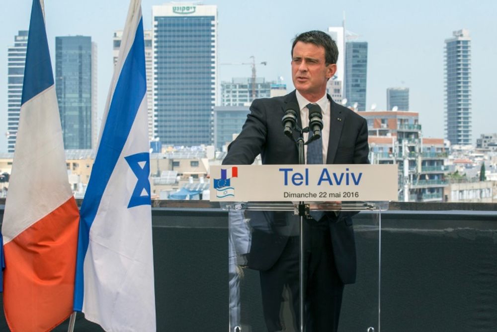 Manuel Valls En Israël Pour Défendre L'initiative De Paix Française