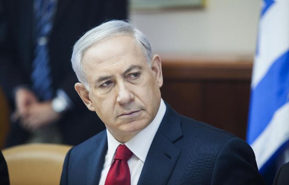 Le Premier ministre israélien Benjamin Netanyahu, le 9 novembre 2014 dans son bureau à Jérusalem