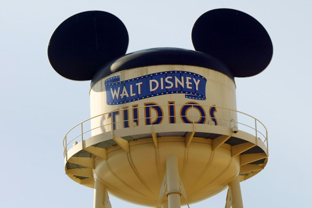 Illustration - le symbole de Disney à Hollywood en Californie