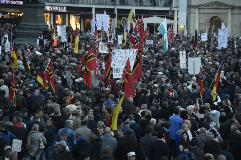 German Anti-Islam Group Vents Fury At Merkel Over Refugee Welcome - I24NEWS