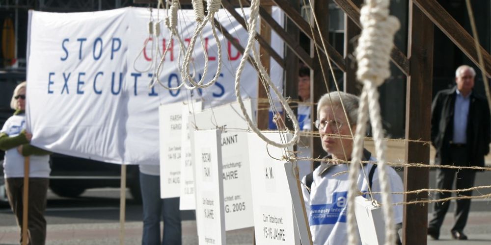 Protest against executions by Iran's Mullah regime