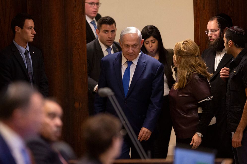 AP Photo/Sebastian Scheiner Israeli Prime Minister Benjamin Netanyahu walks in during a session at the Knesset, Israel's parliament in Jerusalem, Wednesday, Dec. 26, 2018. As snap elections were called in Israel, Netanyahu emerged as the overwhelming early front-runner amid corrupti