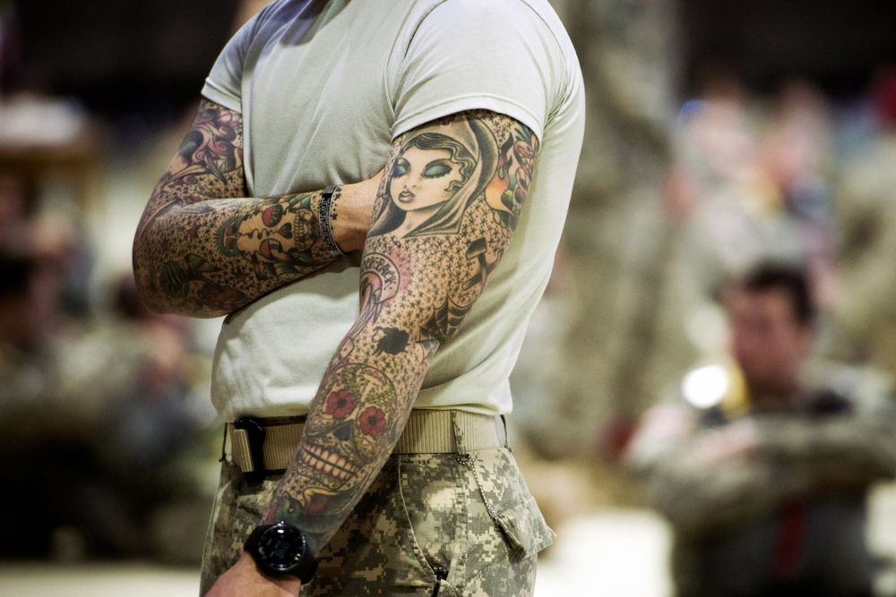 Fleet Marine Force Corpsman Tattoos