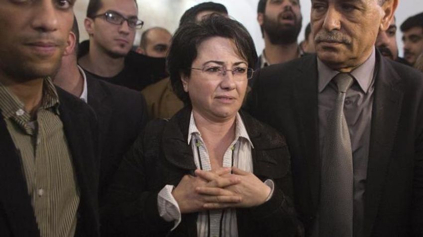 Haneen Zoabi, membre du parti politique israélien Balad