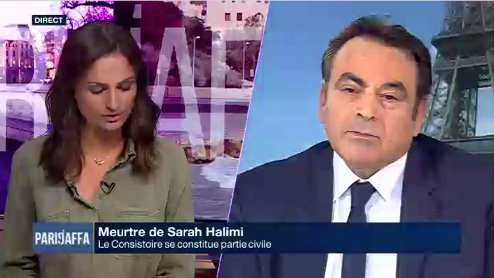 Interview avec Joël Mergui, président du Consistoire central israélite de France, le 27 avril 2017